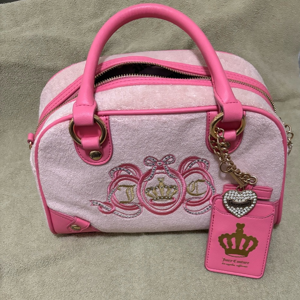 Juicy Couture Lover’s Club pink purse